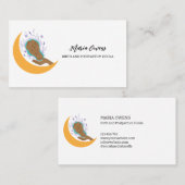 Geboorteplaats en postpartum Doula, verloskundige  Visitekaartje (Voorkant / Achterkant)