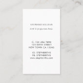 Geboorteplaats en postpartum Doula Visitekaartje (Achterkant)