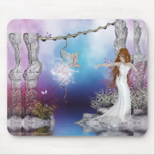 Geboorteplaats: Fantasy Elf Magic Mousepad Muismat