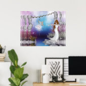 Geboorteplaats: Fantasy Elf Magic: Poster Print (Thuiskantoor)