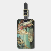 Geboorteplaats: Italiaans Bagagelabel van de vlag  (Voorkant verticaal)