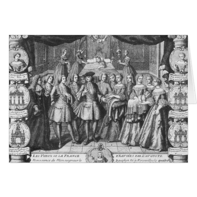 Geboorteplaats: Louis, Dauphin, Frankrijk (Voorkant Horizontaal)