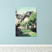 Geboorteplaats: Ludwig van Beethoven Canvas Afdruk (Insitu (Houten vloer))