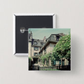 Geboorteplaats: Ludwig van Beethoven Vierkante Button 5,1 Cm (Voorkant /achterkant)