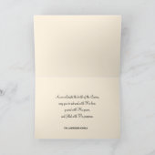 Geboorteplaats Maagd Maria Jezus Jozef Schrift Feestdagen Kaart (Binnen)