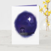 Geboorteplaats / Mary kreeg geen epidurale Kaart (Gele Bloem)