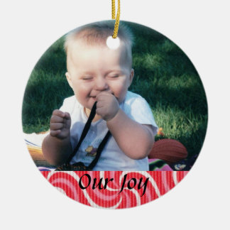 Geboorteplaats of adoptietoeslag keramisch ornament