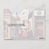 Geboorteplaats: onderwijs door Fra Angelico Briefkaart (Achterkant)