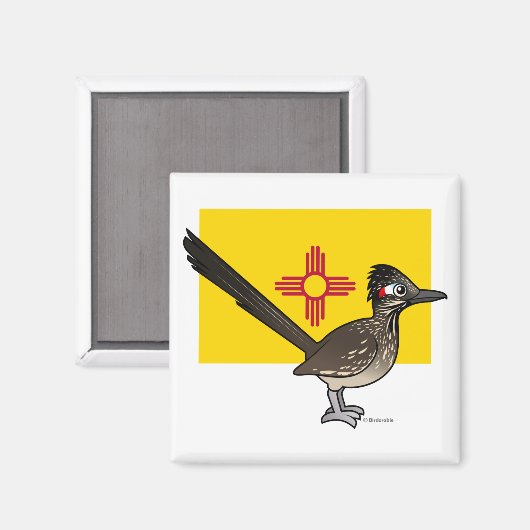 Geboorteplaats: Roadrunner Magneet (Voorkant / Achterkant)