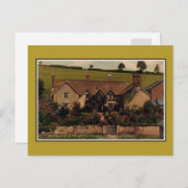 Geboorteplaats: Sir Walter Raleigh, Hayes Barton Briefkaart (Voorkant / Achterkant)