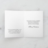 Geboorteplaats St. Joseph Virgin Mary Baby Jesus A Feestdagen Kaart (Binnen)