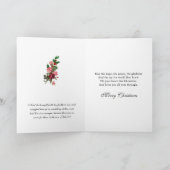 Geboorteplaats St. Joseph Virgin Mary Baby Jesus A Feestdagen Kaart (Binnen)