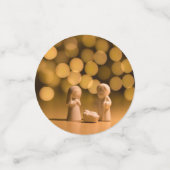 Geboorteplaats Tafel Confetti- Vakantie Confetti (Kleine voorkant)