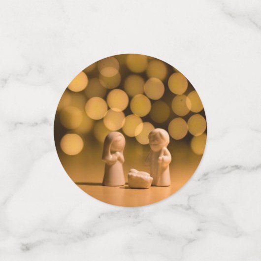 Geboorteplaats Tafel Confetti- Vakantie Confetti (Kleine voorkant)