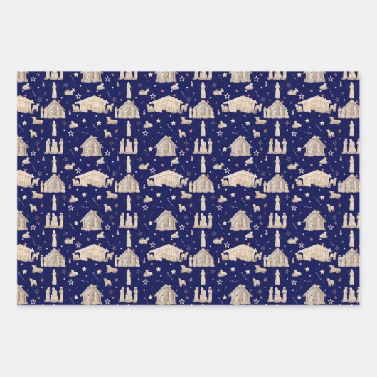 Geboorteplaats van Christus Verpakkingspapier Inpakpapier Vel (Voorkant 3)