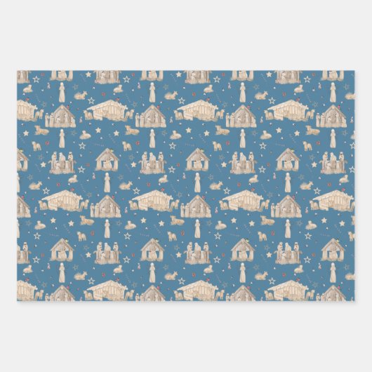 Geboorteplaats van Christus Verpakkingspapier Inpakpapier Vel (Voorkant)