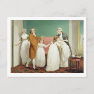 Geboorteplaats van de Heir, c.1799 (olie op canvas Briefkaart