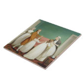 Geboorteplaats van de Heir, c.1799 (olie op canvas Tegeltje (Zijkant)