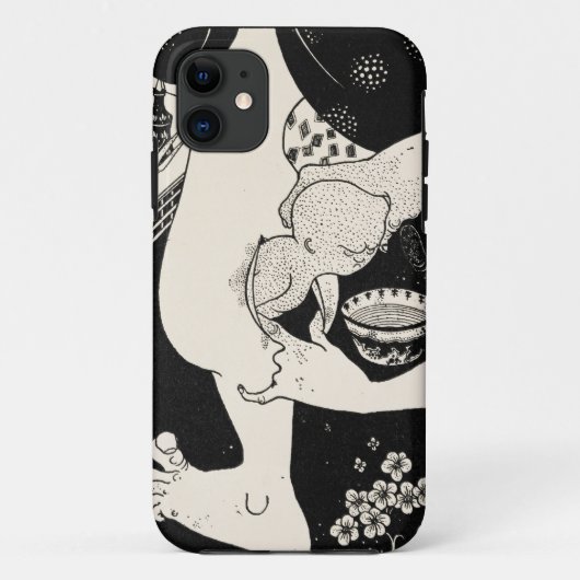 Geboorteplaats van de kalf van het been, geïllustr Case-Mate iPhone case (Achterkant)