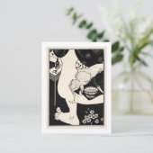 Geboorteplaats van de kalf van het been, illustrat briefkaart (Staand voorkant)