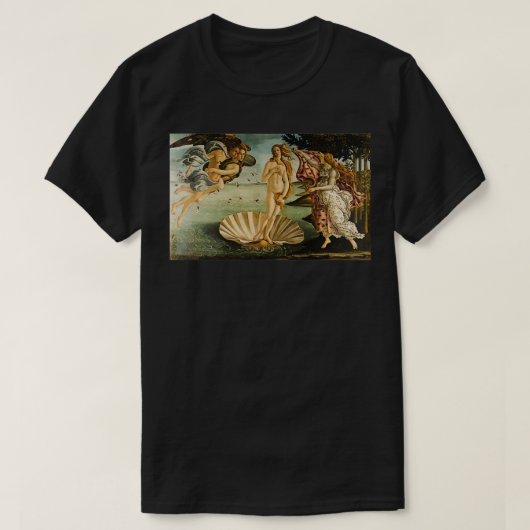 Geboorteplaats van de Venus Sandro Botticelli Fine T-shirt (Design voorkant)