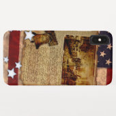 Geboorteplaats van de VS Case-Mate iPhone Case (Achterkant (horizontaal))