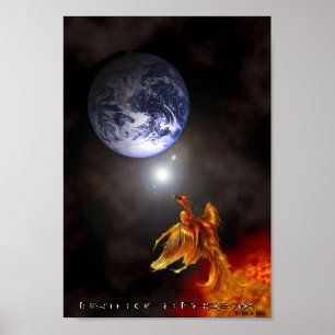 Geboorteplaats van een Phoenix Poster