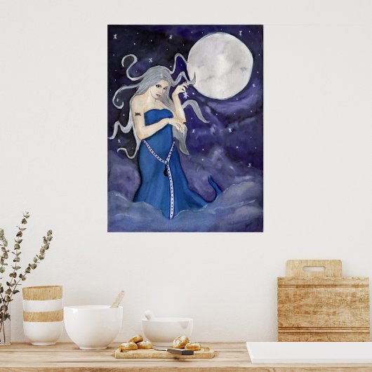 Geboorteplaats van een Star-Poster Poster (Keuken)