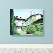 Geboorteplaats van Hector Berlioz Canvas Afdruk (Insitu (Houten vloer))