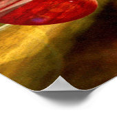 Geboorteplaats van Saturnus Poster (Hoek)