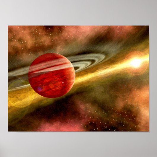 Geboorteplaats van Saturnus Poster (Voorkant)