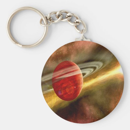 Geboorteplaats van Saturnus Sleutelhanger (Voorkant)