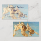 Geboorteplaats van Venus, Angels detail van Cabane Visitekaartje (Voorkant / Achterkant)