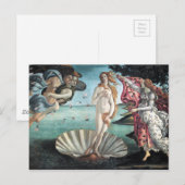 Geboorteplaats van Venus Briefkaart (Voorkant / Achterkant)