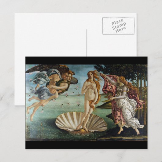 Geboorteplaats van Venus door Botticelli Briefkaart (Voorkant / Achterkant)
