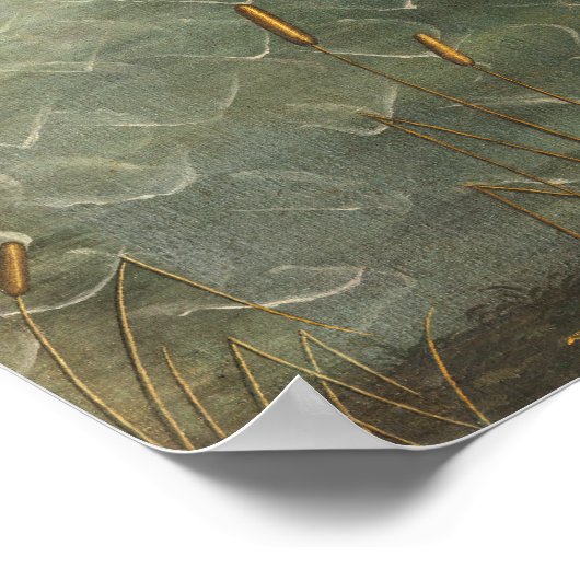 Geboorteplaats van Venus door Botticelli Poster (Hoek)