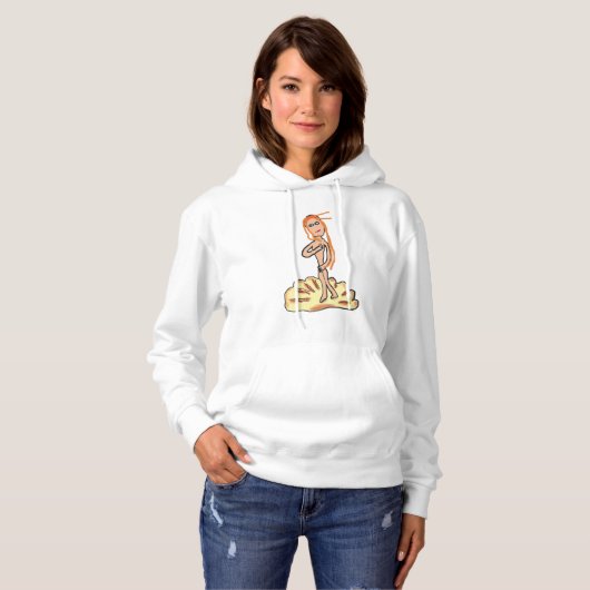 Geboorteplaats van Venus Hoodie (Voorkant volledig)