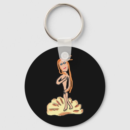 Geboorteplaats van Venus Sleutelhanger (Voorkant)