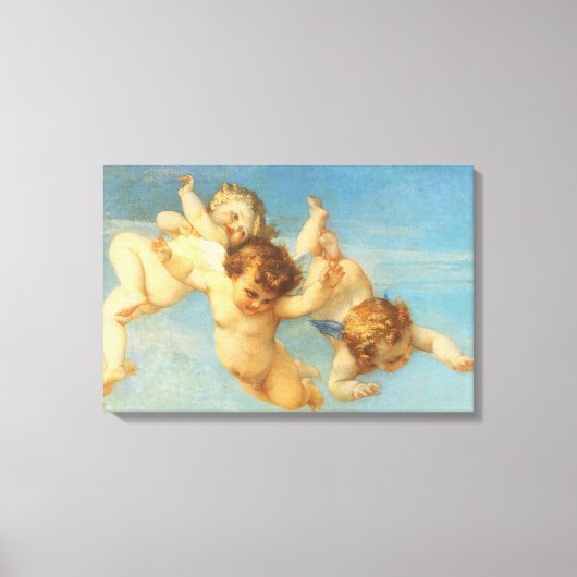Geboorteplaats: Venus, Angels detail door Alexandr Canvas Afdruk (Voorkant)