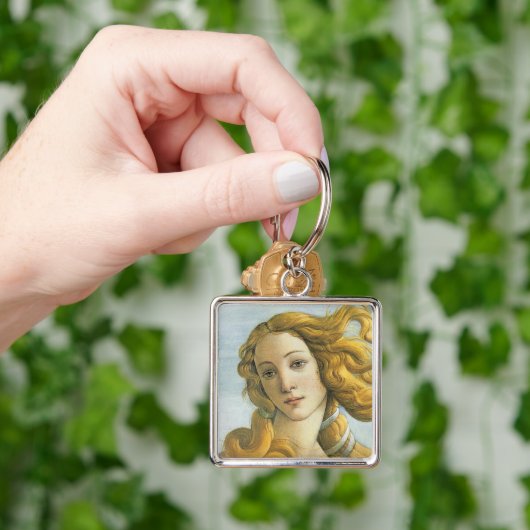 Geboorteplaats: Venus Botticelli Fine Art Sleutelhanger (Hand)