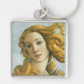 Geboorteplaats: Venus Botticelli Fine Art Sleutelhanger (Voorkant)
