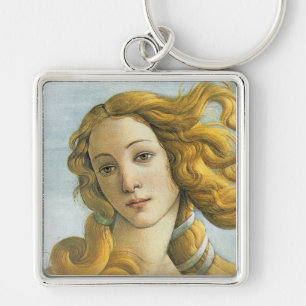 Geboorteplaats: Venus Botticelli Fine Art Sleutelhanger