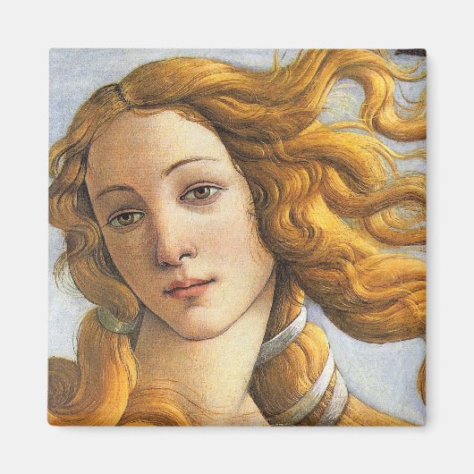 Geboorteplaats: Venus detail, Botticelli Magneet (Voorkant)