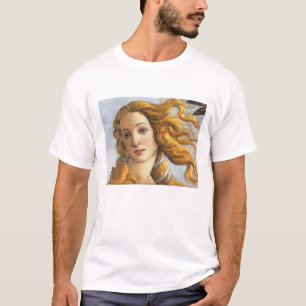 Geboorteplaats: Venus detail, Botticelli T-shirt
