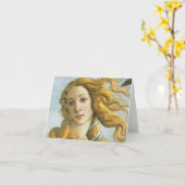 Geboorteplaats: Venus Renaissance Fine Vintage Kaart (Gele Bloem)