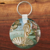 Geboorteplaats: Venus Renaissance Fine Vintage Sleutelhanger (Voorkant)