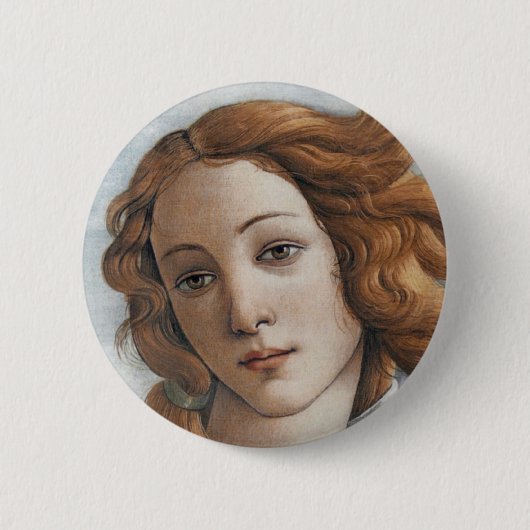 Geboorteplaats Venus Ronde Button 5,7 Cm (Voorkant)