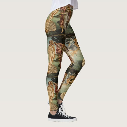 Geboorteplaats: Venus, Sandro Botticelli Leggings (Rechts)