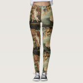 Geboorteplaats: Venus, Sandro Botticelli Leggings (Voorkant)