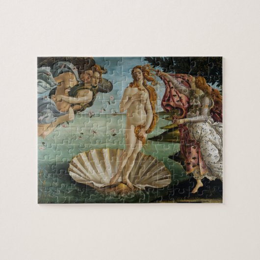 Geboorteplaats: Venus, Sandro Botticelli Legpuzzel (Horizontaal)